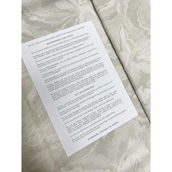 NEW Sferra GIAMINA 1 KING Sham Stone Jacquard $201 - Picture 3 of 6